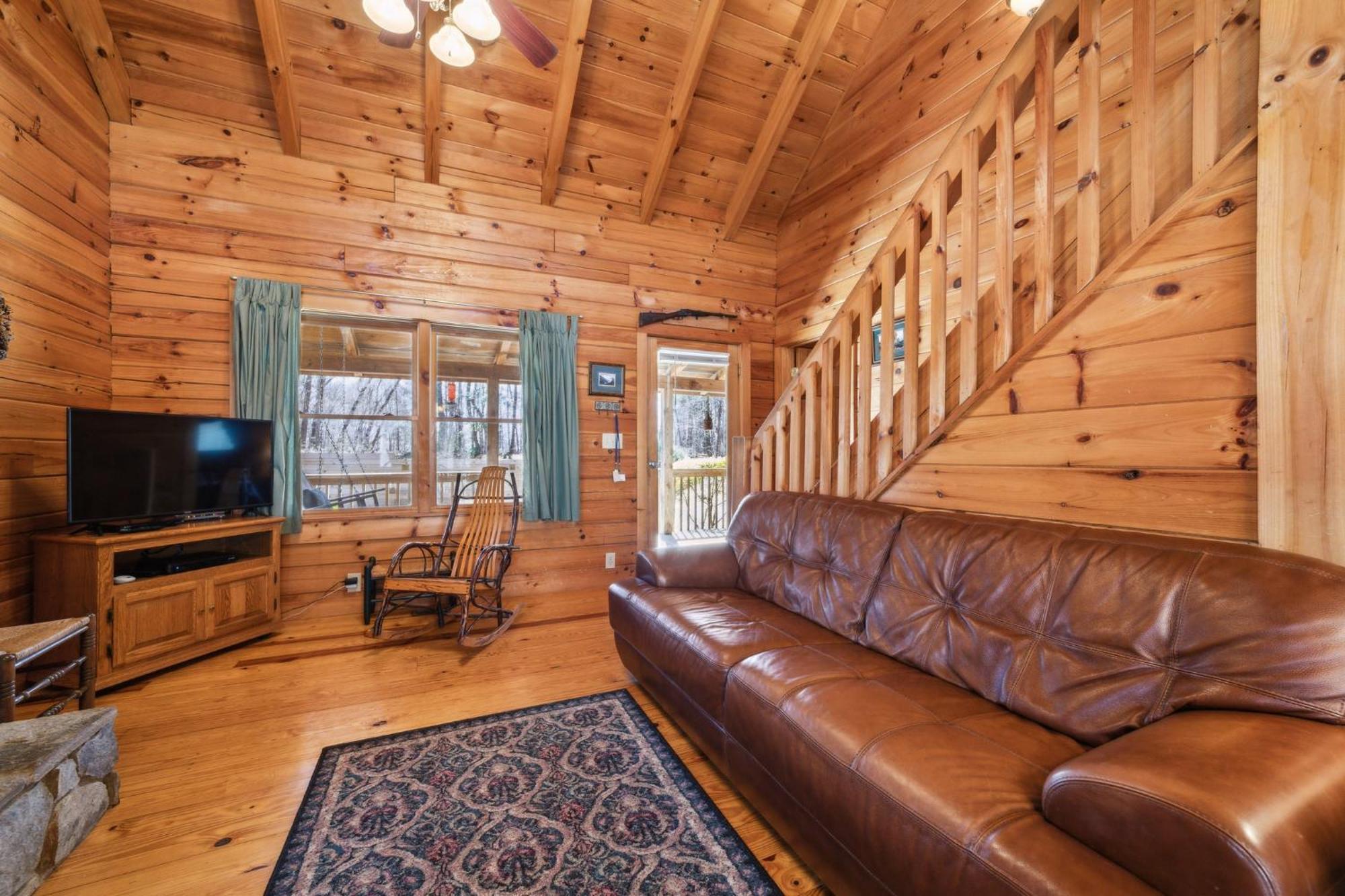 Beautiful Log Cabin In The Lake Lure- Close To Mirror Lake - Wifi Cabin Villa Exterior photo