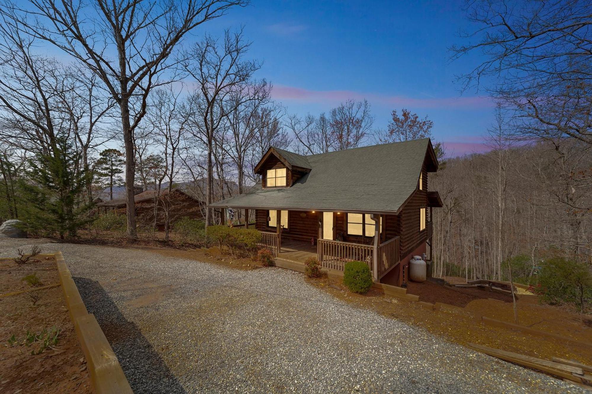 Beautiful Log Cabin In The Lake Lure- Close To Mirror Lake - Wifi Cabin Villa Exterior photo